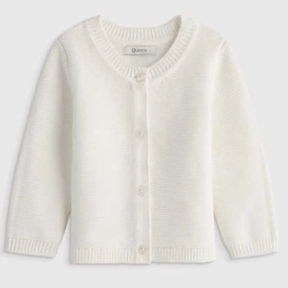 Quince baby  Cardigan Sz 3-6M